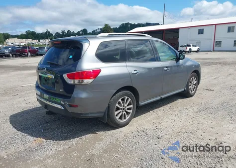 2015 Nissan Pathfinder S из США, поврежденный, VIN 5N1AR2MN7FC677951